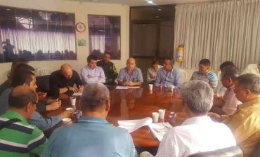 Reunión en la Dirección de Transito de Bucaramanga con la Agremiación de Taxistas