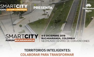Somos el territorio y lo hacemos inteligente entre todos: los días 4 y 5 de diciembre llega Smart City Forum, el evento internacional del año 2019 en Bucaramanga